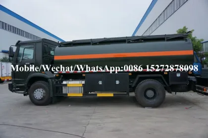 SINOTRUK HOWO Off Road 8m3 Fuel Truck