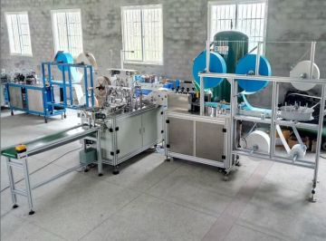 Linea di produzione di maschere facciali completamente automatica