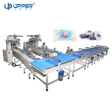 Automatische vaatafwas tablets Verpakkingsmachine door bovenste machines