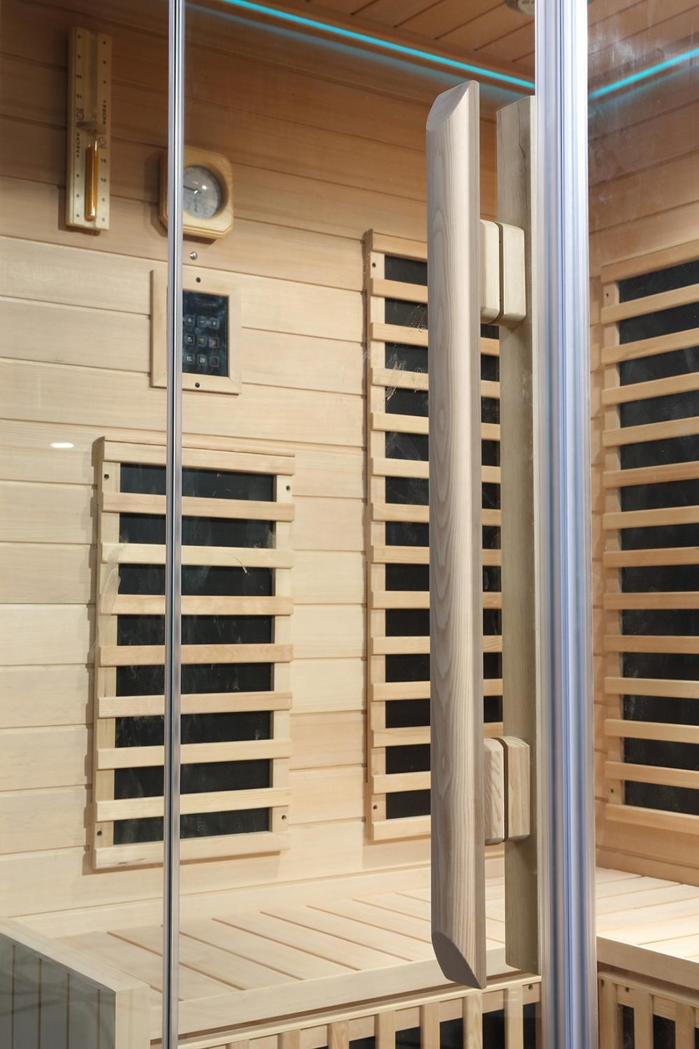 Far infrared sauna room for 2 person