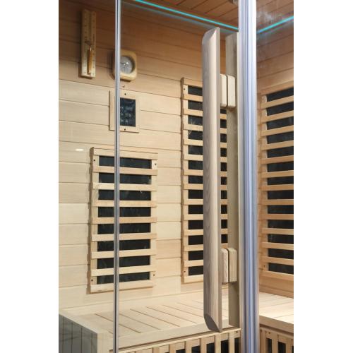 Far infrared sauna room for 2 person