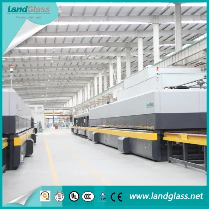 LandGlass Jet Convection Flat Glass Making Machinery for Tempered Glass