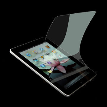 Screen Protector for iPad, Made of PE Material