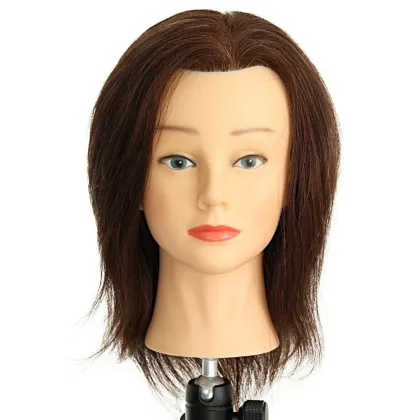 human hair training professional mannequin head