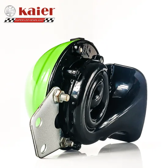 Kaier Supply Two-Tone High-Pitched Snail Horn for Cars