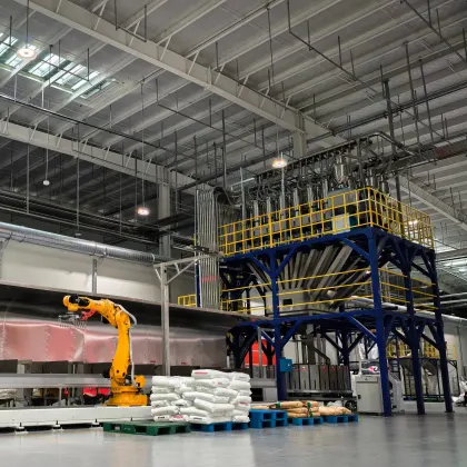 Centralized weighing and batching system