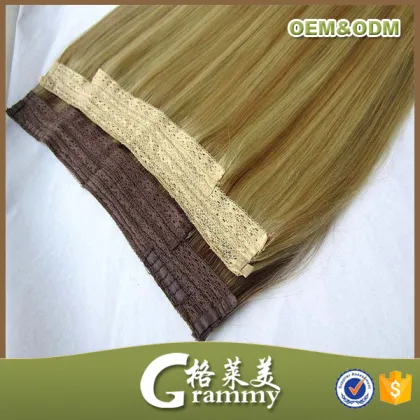 Grammy hair factory Fish line human hair set