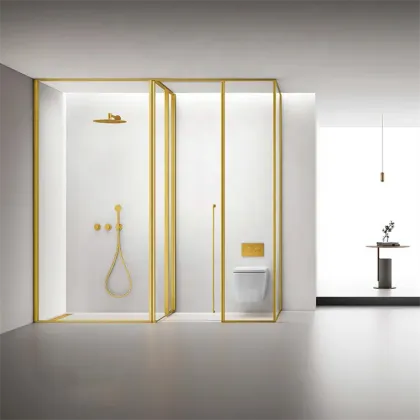 Tempered Glass Shower Cabins and Complete Enclosed Shower Rooms