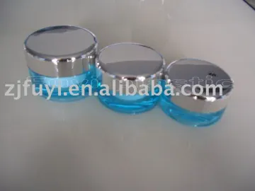 15/ 30/50g Oval Empty Acrylic Jar ,Face Cream Container