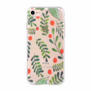 Flower printing IML fashion case for iphone7