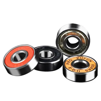 High Precision 608 Skateboard Ball Bearings: 8mm Rich Deep Groove 2RS and ZZ Types