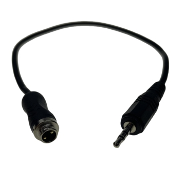Φ3.5mm stereo phone plug to 2P connector