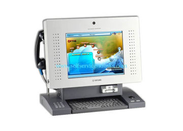 Ergonomically And Compact, Retail / Ordering / Payment Wall Mount Kiosk Machine