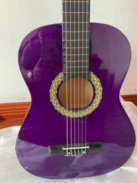 39 inch classic guitar color with cover