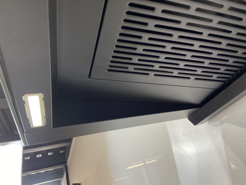 Custom Eco-friendly 600mm Stainless Steel Ventilation Hood campanas de cocinas Commercial Kitchen MINI Exhaust Hood