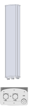 Double polarization electric adjustable antenna 1710--2170
