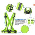 Polyester highlight reflective stripe safety belt