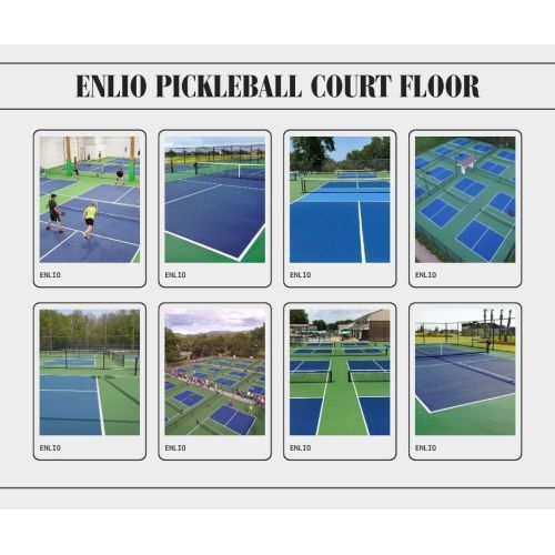 Enlio indoor pickleball flooring