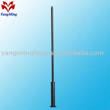 Steel light pole decorative garden light pole outdoor yard lamp pole