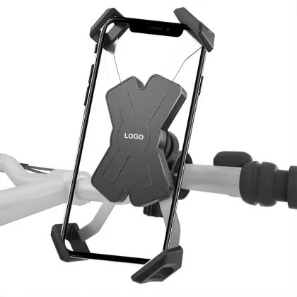 Customized 360 Degree Adjustable Security Lock Bike Phone Holder - Anti-Theft Cycling Motorcycle Phone Holder