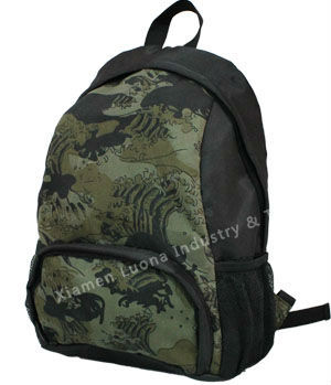 2013 fashion backpack shoulder bag Camouflage cloth bag