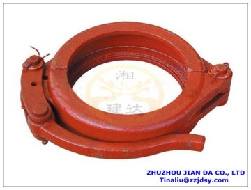 concrete pump snap clamp