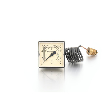 Kvalitný nátlakový rozchod štvorcového manometra