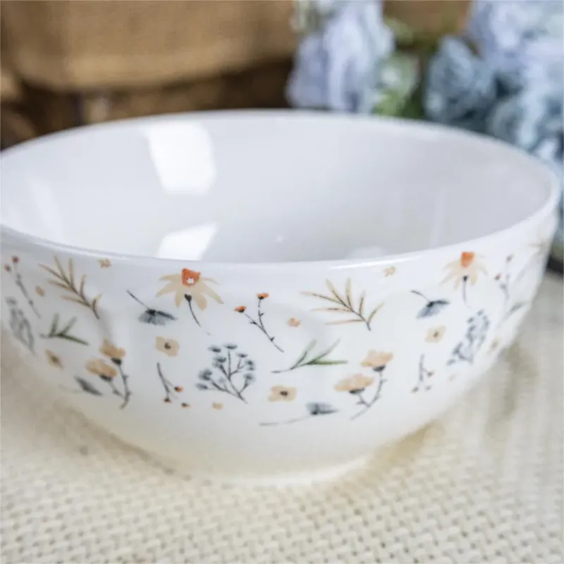Luxury Floral Porcelain Dinner Set