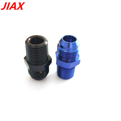 6AN Male to 1/8NPT Male Fuel Hose Adapters