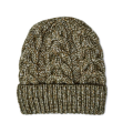 Varm vinterhatte akrylstrikket manchet beanie cap