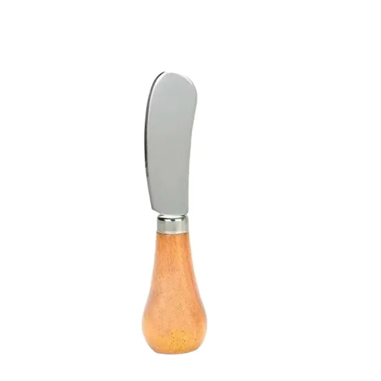 Wholesale: Hot Selling Butter Knife with Wooden Handle for Bread, Jam, and Peanut Butter Toast