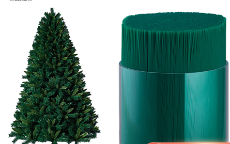 Mô phỏng cây Giáng sinh lấp đầy vật liệu sợi
