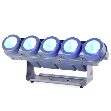 High-Quality IP65 Rated 5x30W COB LED Pixel Bar Lighting with RGBA Waterproof Function for Stage and Wall Wash Applications