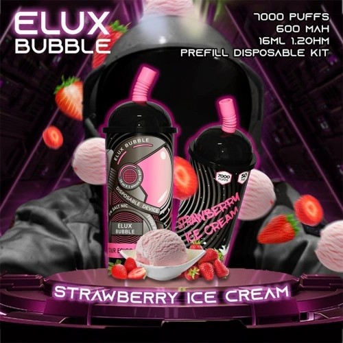 Customized Hot Elux Bubble 7000 Puffs Gerät