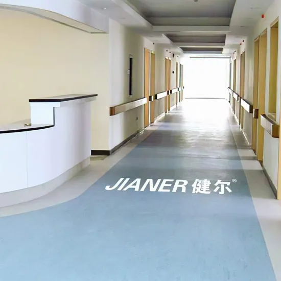 Wear-resistant and non-slip PVC homogeneous floor