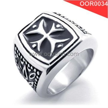 signet stainless steel casting rings,fashion signet stainless steel rings