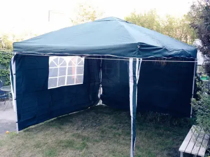 LIDL Aluminum Folding Gazebo Tent with Screen