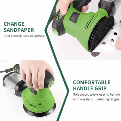 Power Electric Random Orbital Sanders Orbit Palm Sander Machine ETL GS CE