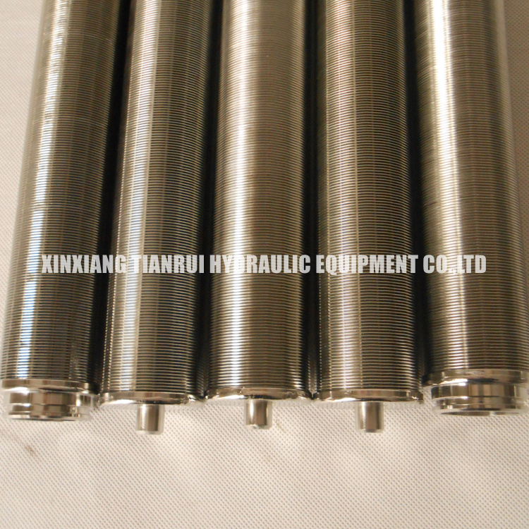 Weld Stainless Steel Wedge Wire Screen Filter Element