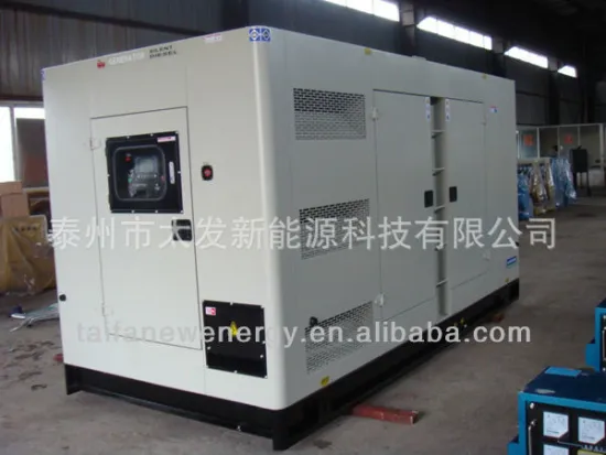 Supply Engine 4BT3.9-G1 Model silent type Taifa 30KW diesel generator set