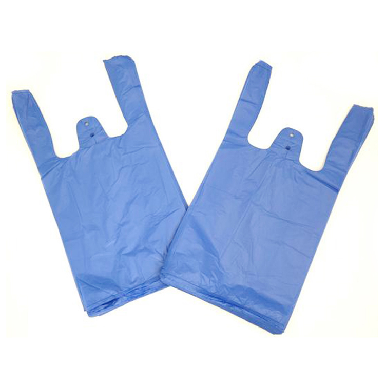 Custom Size Shopping Plastic Vest PE LDPE HDPE Bags