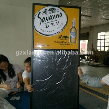 Luminescence Writing Board with poster frame