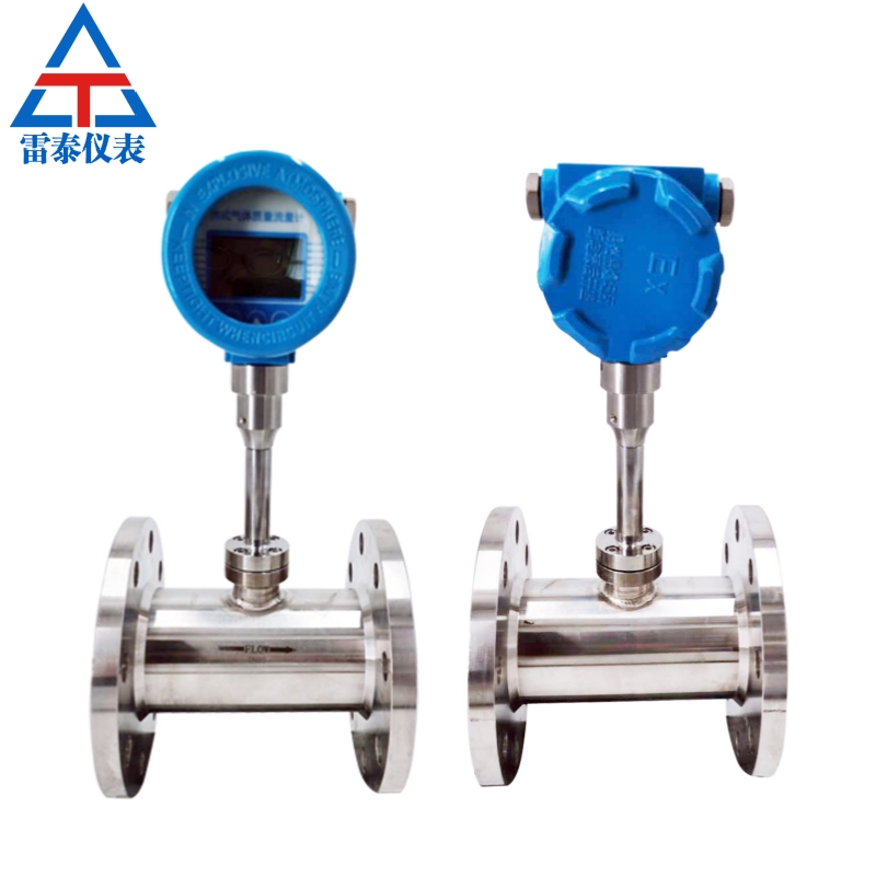 Thermal gas mass flowmeter