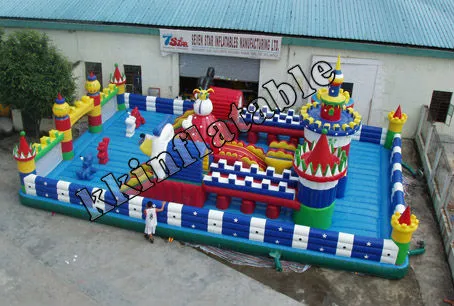 giant amusement park inflatable for ourdoor kids playground