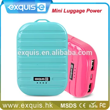 Universal Mini Luggage Battery 2.1A Portable Power Bank For Iphone Android