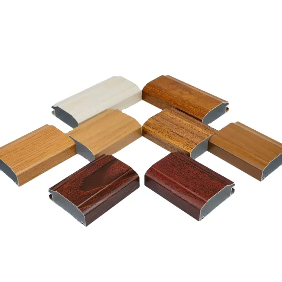 Professional Manufacturer Glossy Silver Polishing Aluminium Kitchen Cabinet Profiles