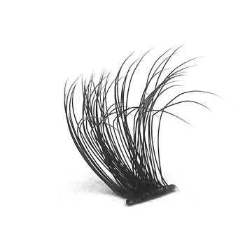 Customizable Cashmere Matte Lash Trays and Volume Premade Fans: Private Label Cluster Kit with Custom Logo for Wholesale Orders