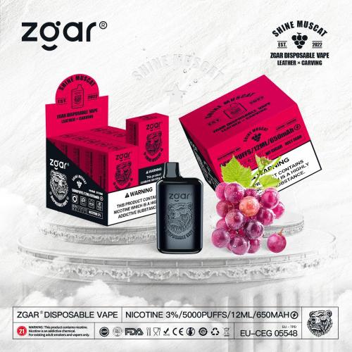 Kit de cigarrillo electrónico desechable de Zgar