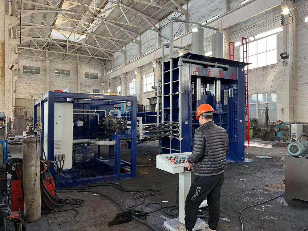 Automatic Hydraulic Waste Metal Plate Guillotine Shear