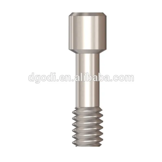CNC turning machines customized stainless steel dental implants screw